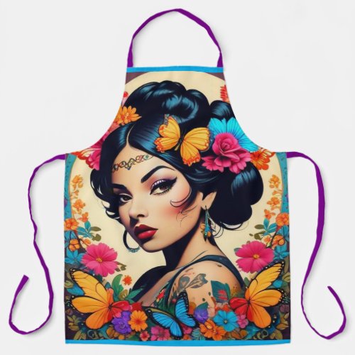 Feliz Dia De Las Madres Xochitl  Apron