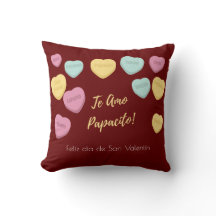 Felíz día de San Valentín Red Te Amo Papacito