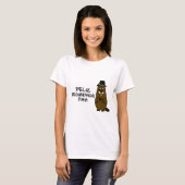 Feliz Groundhog Day! T-Shirt (Front Full)
