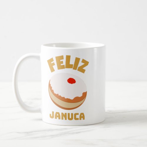 Feliz Januca Januca Sameaj januka janucia  Coffee Mug