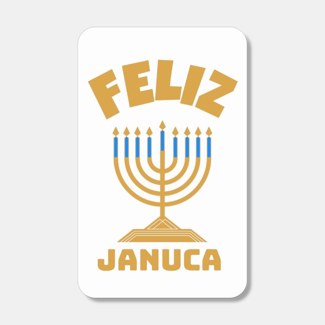 Feliz Januca, Januca Sameaj, januka, janucia  Matchboxes (Front)