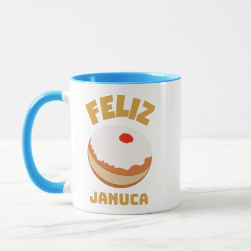 Feliz Januca Januca Sameaj januka janucia  Mug