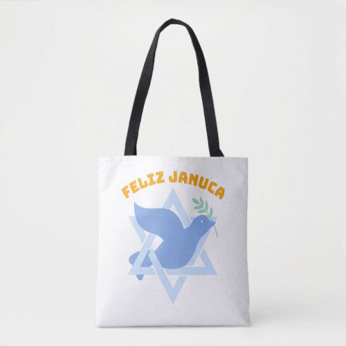 Feliz Januca Januca Sameaj januka janucia  Tote Bag