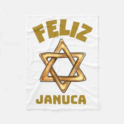 Feliz Januca  januka Janucia Janukia Pesaj  Fleece Blanket