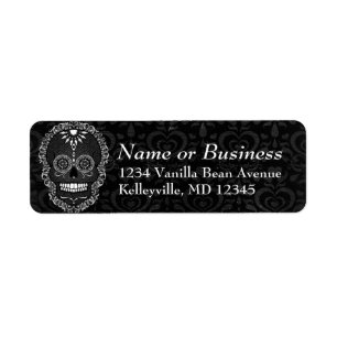 Feliz Muertos - Custom Sugar Skull Address Labels