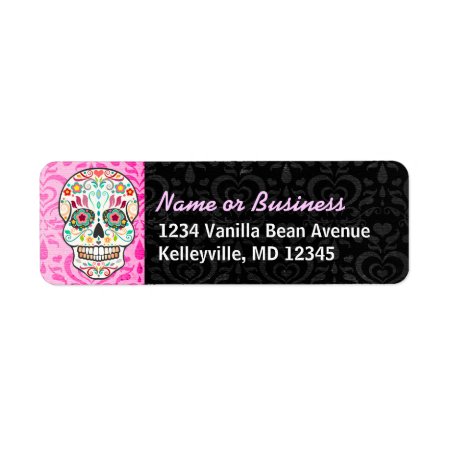 Feliz Muertos - Custom Sugar Skull Address Labels