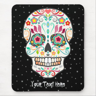 Feliz Muertos - Custom Sugar Skull Mousepad