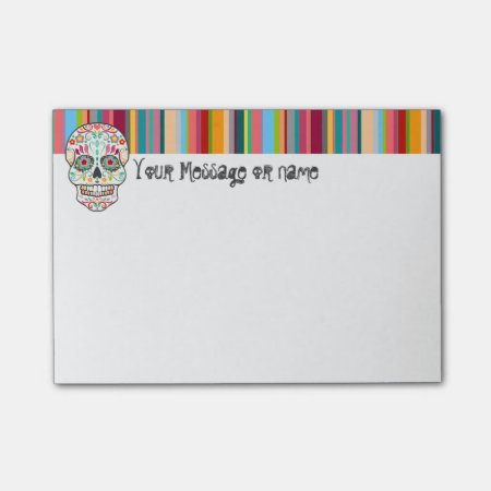 Feliz Muertos - Custom Sugar Skull Post-it® Notes