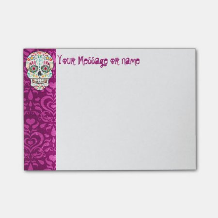 Feliz Muertos - Custom Sugar Skull Post-it® Notes