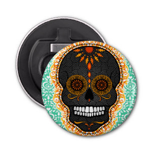 Feliz Muertos - Festive Sugar Skull Bottle Opener
