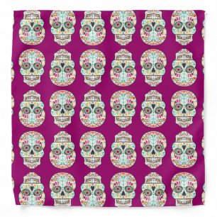 Feliz Muertos - Happy Sugar Skulls Bandana
