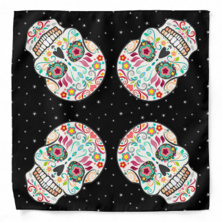 Feliz Muertos - Happy Sugar Skulls Bandana
