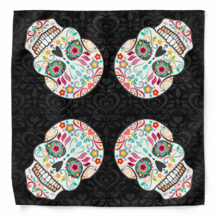 Feliz Muertos - Happy Sugar Skulls Bandana