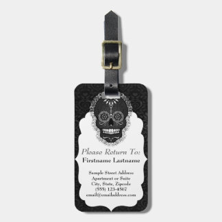 Feliz Muertos - Sugar Skull Custom Tag