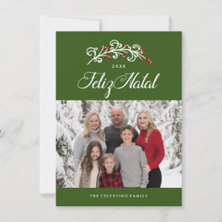 Feliz Natal Photo Cards