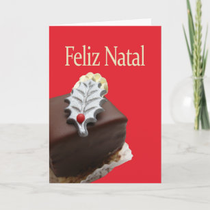 Feliz Natal, Portuguese Christmas card