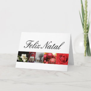 Feliz Natal, Portuguese Christmas card