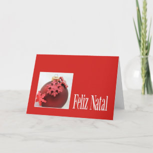Feliz Natal - Portuguese Christmas Card