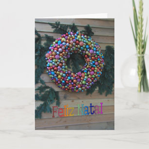 Feliz Natal, Portuguese Christmas card