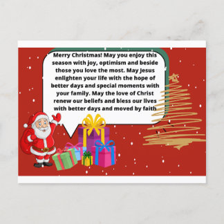 Feliz Natal  Postcard