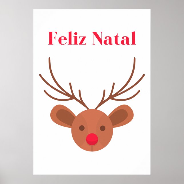 Feliz Natal Poster (Front)