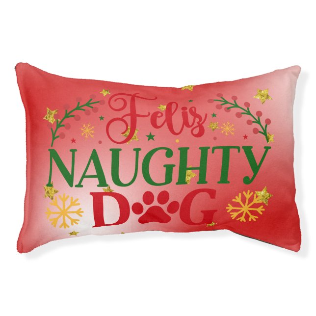 Feliz Naughty Dog Bed  (Front)