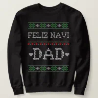 Feliz navidad outlet sweater daddy's home