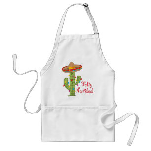 Feliz Navidad Adult Apron