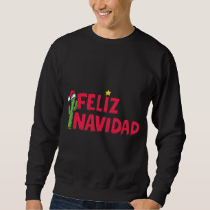 Feliz Navidad Black Sweatshirt T Shirt