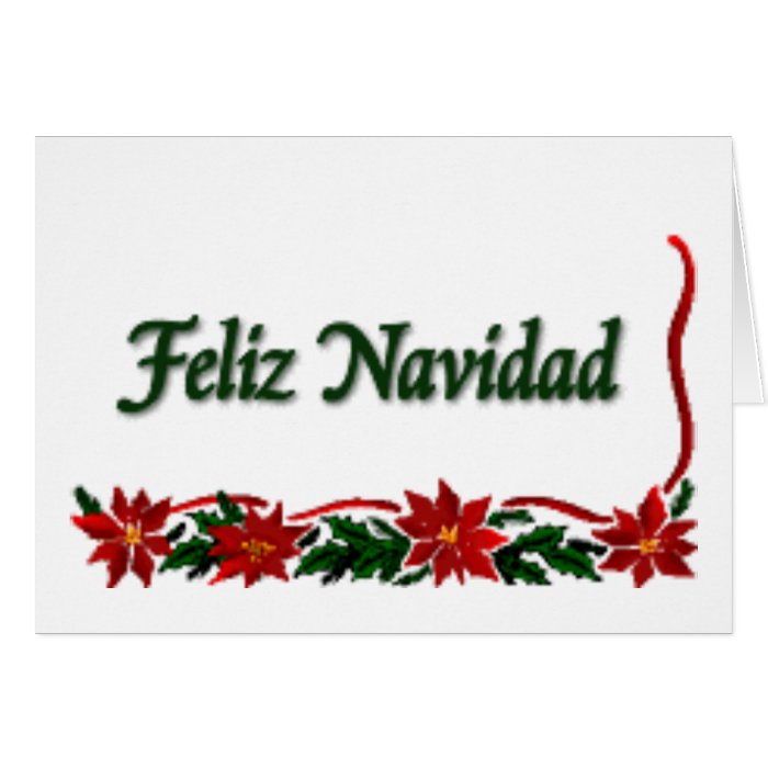 feliz navidad card