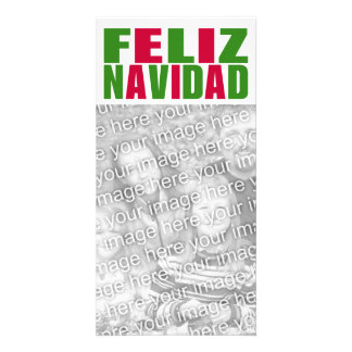 Feliz Navidad Photo Cards | Zazzle