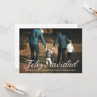 Feliz Navidad Christmas Card