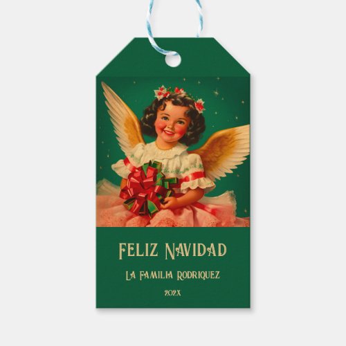 Feliz Navidad Christmas Gift Tags