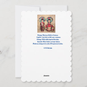 Feliz Navidad Christmas Greeting Card for Kids