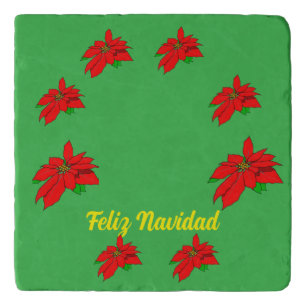 Feliz Navidad Christmas Trivet