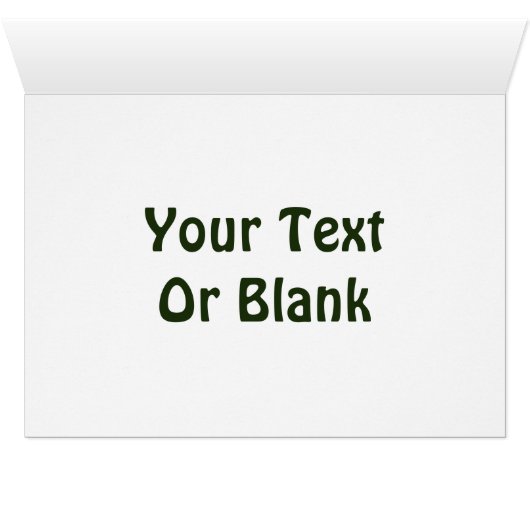 Feliz Navidad - Dark Forest (Inside Horizontal (Bottom))