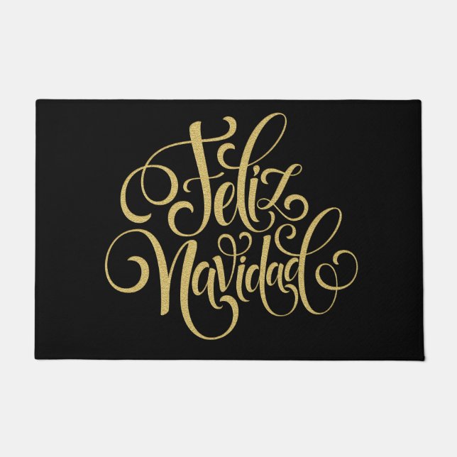 Feliz Navidad Doormat (Front)
