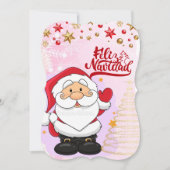 FELIZ NAVIDAD Flat Card (Front)