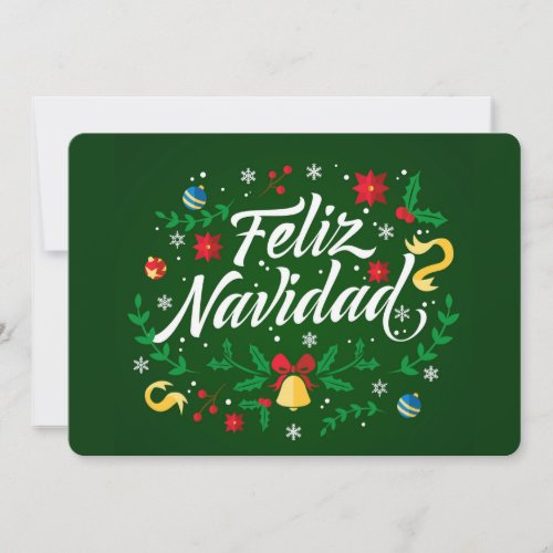 Feliz Navidad Holiday Card