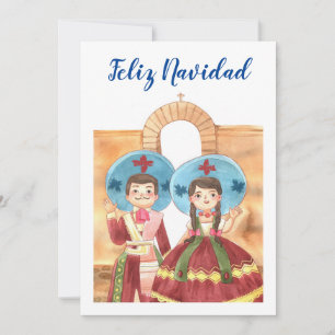Feliz Navidad Holiday Card for Kids