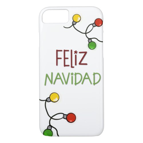 Feliz Navidad iPhone Case