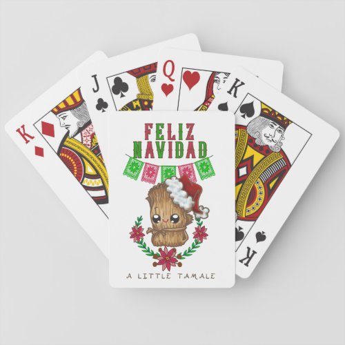 Feliz Navidad _ Little Tamale Poker Cards