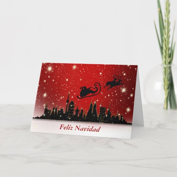 Spanish Merry Christmas Cards | Zazzle