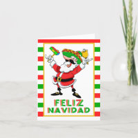 Feliz Navidad Mexico Christmas Santa