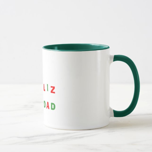 Feliz ,  Navidad Mug (Right)