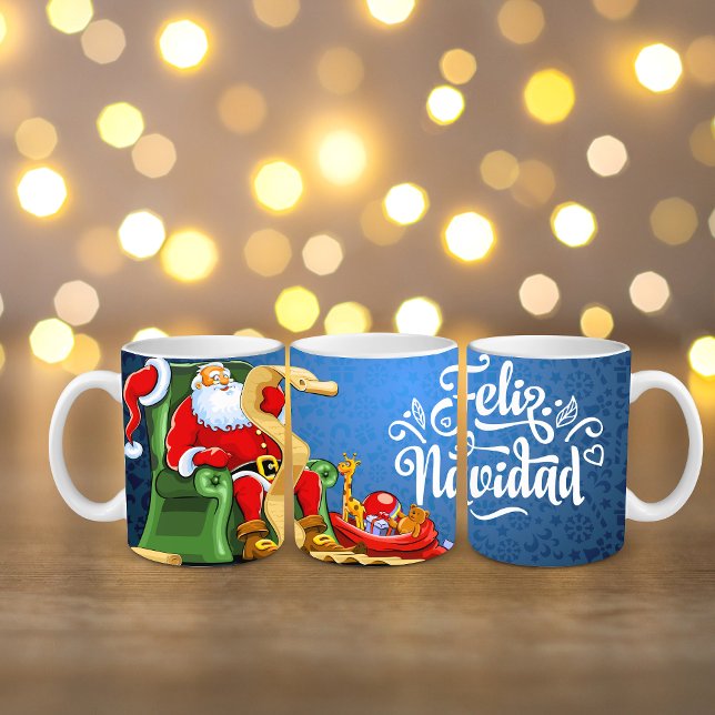  "Feliz Navidad" Mug, 11 oz Coffee Mug (Creator Uploaded)