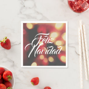 Feliz Navidad Napkins