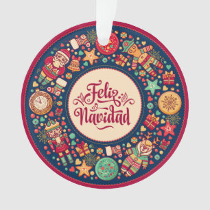 Feliz Navidad  Ornament