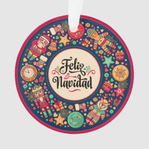 Feliz Navidad  Ornament
