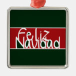 Feliz Navidad Ornament at Zazzle